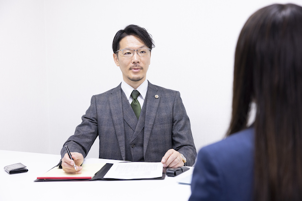 相談から解決まで同じ弁護士が担当